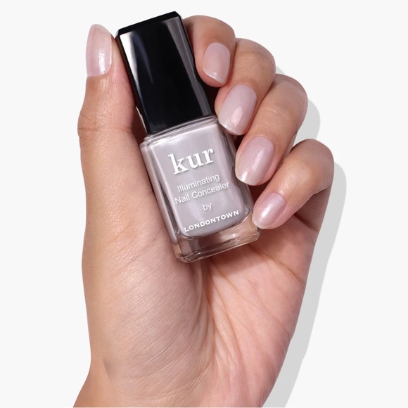 🆕 Londontown KUR Illuminating Nail Concealer Quartz Sheer Milky Gray Silver - Picture 3 of 11